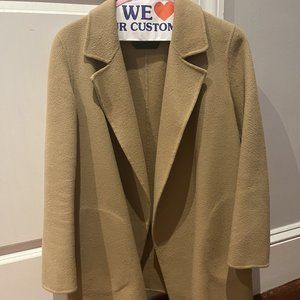 Theory Clairene Jacket in Double-Face-Wool-Cashmere Palomino / Camel / …